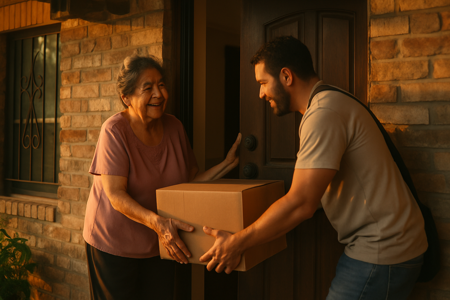 Vehicle donation moment in San Antonio